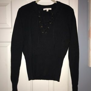 Honey Punch Tie-Up Sweater